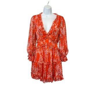 angel biba orange dress Angel Biba | Dresses | Nwt Angel Biba Womens Medium Red Mini Dress
